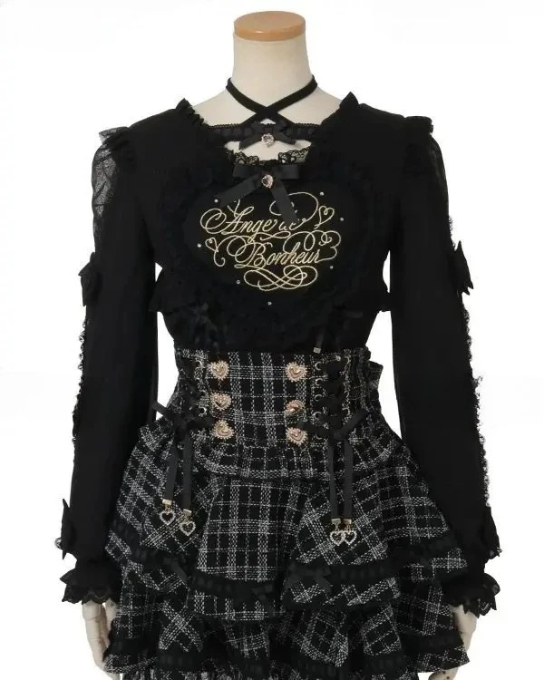 Japanese New Sweet Cute Pink White Lolita Shirts Women Girl Kawaii Lace Big Heart Cross Strap Long Sleeve Blouses Liz Shirt Tops
Japanese New Sweet Cute Pink White Lolita Shirts Women Girl Kawaii Lace Big Heart Cross Strap Long Sleeve Blouses Liz Shirt Tops