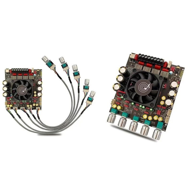 AS21P Bluetooth 5.1 Digital Power Amplifier Board 2.1 Channel TPA3255 DC 18-50V For Subwoofer Speaker
AS21P Bluetooth 5.1 Digital Power Amplifier Board 2.1 Channel TPA3255 DC 18-50V For Subwoofer Speaker