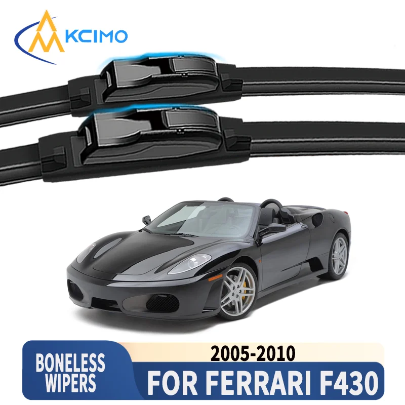 Natural Rubber Windshield Wipers High Performance Long-Lasting Auto Front Windshield Wiper Set for Ferrari F430 2005-2015
Natural Rubber Windshield Wipers High Performance Long-Lasting Auto Front Windshield Wiper Set for Ferrari F430 2005-2015