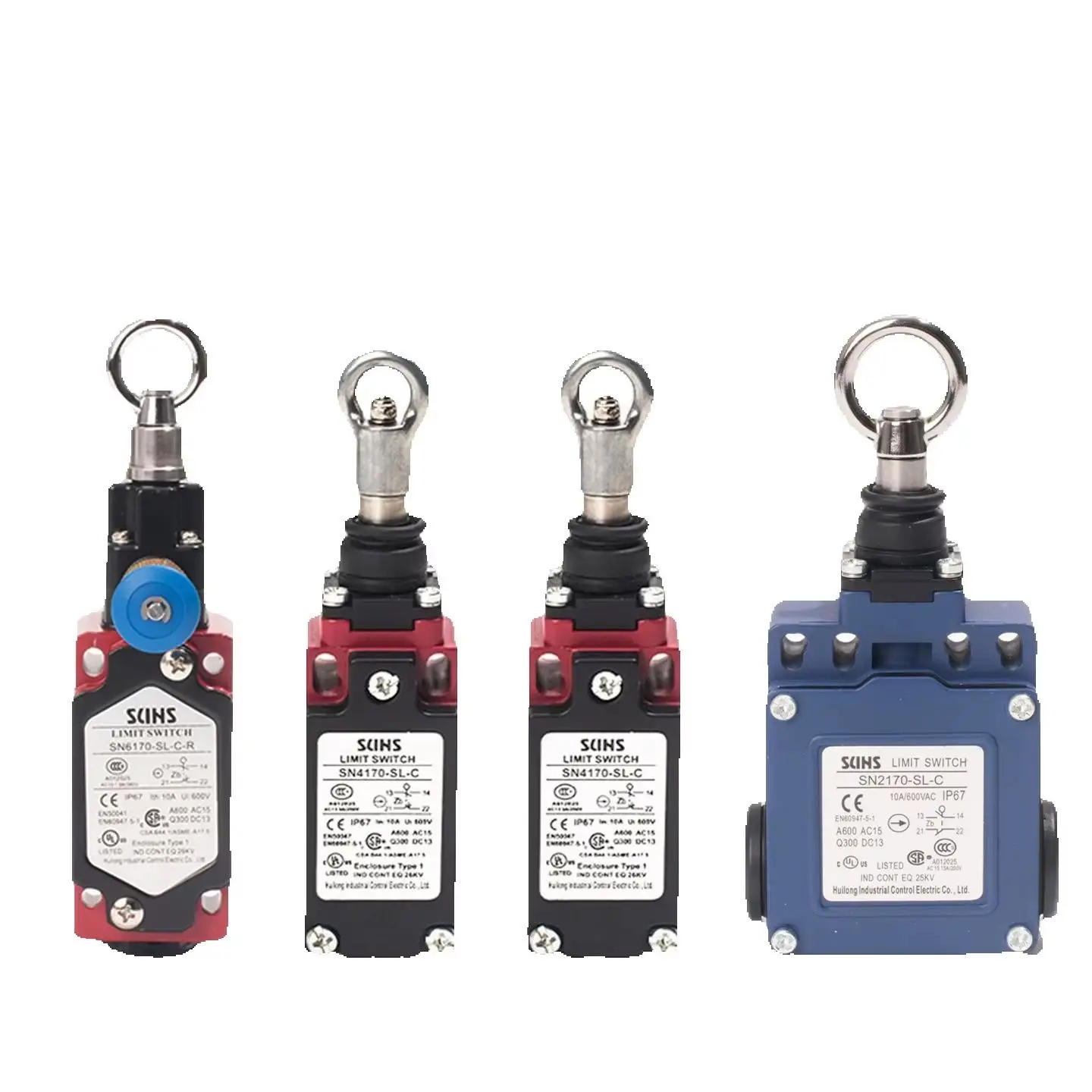 San Shi alternative safety emergency stop pull rope SN6170/4170/2170SL-C-R pull wire limit travel switch
San Shi alternative safety emergency stop pull rope SN6170/4170/2170SL-C-R pull wire limit travel switch