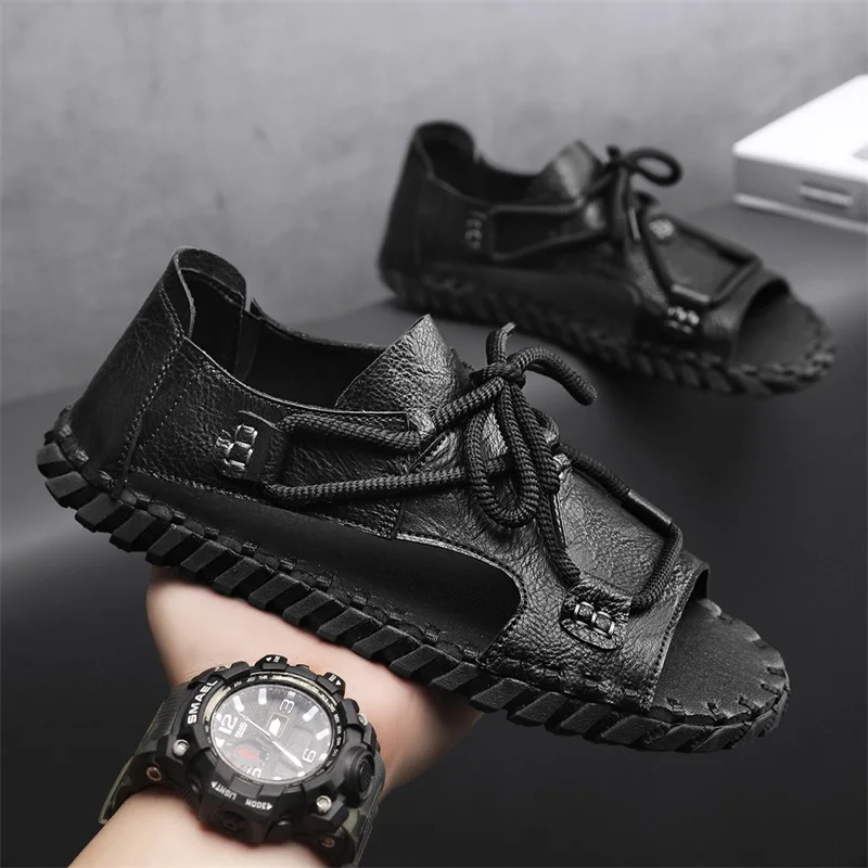 Men's Breathable Waterproof Sandals Comfortable Casual Outdoor Indoor Lightweight Non-Slip Sandals for Male
Men's Breathable Waterproof Sandals Comfortable Casual Outdoor Indoor Lightweight Non-Slip Sandals for Male