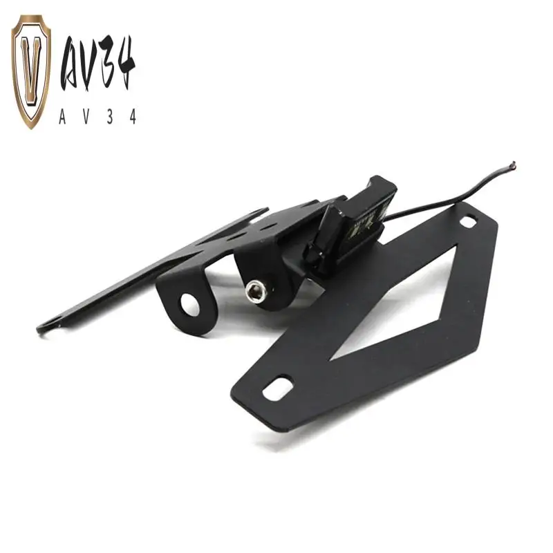 AV34-Motorcycle Rear License Plate Holder License Plate Holder Metal With Led Light For Benelli 752S 
AV34-Motorcycle Rear License Plate Holder License Plate Holder Metal With Led Light For Benelli 752S