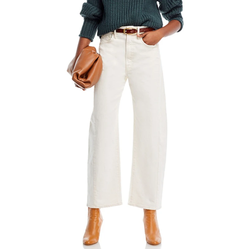 Maxdutti French Minimalist Laziness 2026 Summer Cropped Jeans Ankle Length Women's Jeans Woman Clothes Women's Denim Pants
Maxdutti French Minimalist Laziness 2026 Summer Cropped Jeans Ankle Length Women's Jeans Woman Clothes Women's Denim Pants