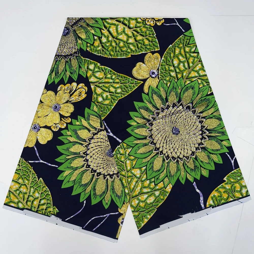2024 New African Ankara Veritable Real Golden Print Fabric 100% Cotton 6Yardsd Tissu Gold Wax For Women Evening Dress TN606-1
2024 New African Ankara Veritable Real Golden Print Fabric 100% Cotton 6Yardsd Tissu Gold Wax For Women Evening Dress TN606-1