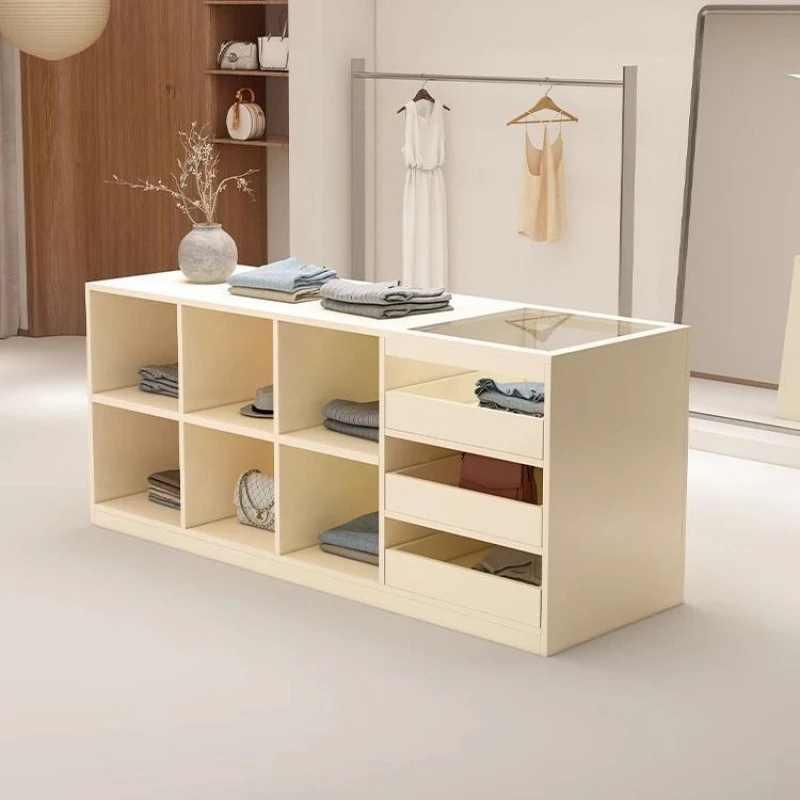 Display Stand Clothing Store Table with Glass Open Storage Jewelry Ornament Cabinet Display Stand Cabinet
Display Stand Clothing Store Table with Glass Open Storage Jewelry Ornament Cabinet Display Stand Cabinet