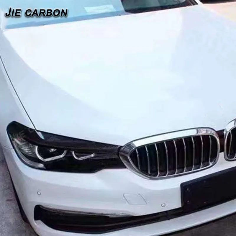 For BMW 5 Series G30 G38 F90 2017-2020 Carbon Fiber Car Hood Eyebrow Headlight Lamp Eyebrow Headlight Eyelid Auto Parts
For BMW 5 Series G30 G38 F90 2017-2020 Carbon Fiber Car Hood Eyebrow Headlight Lamp Eyebrow Headlight Eyelid Auto Parts