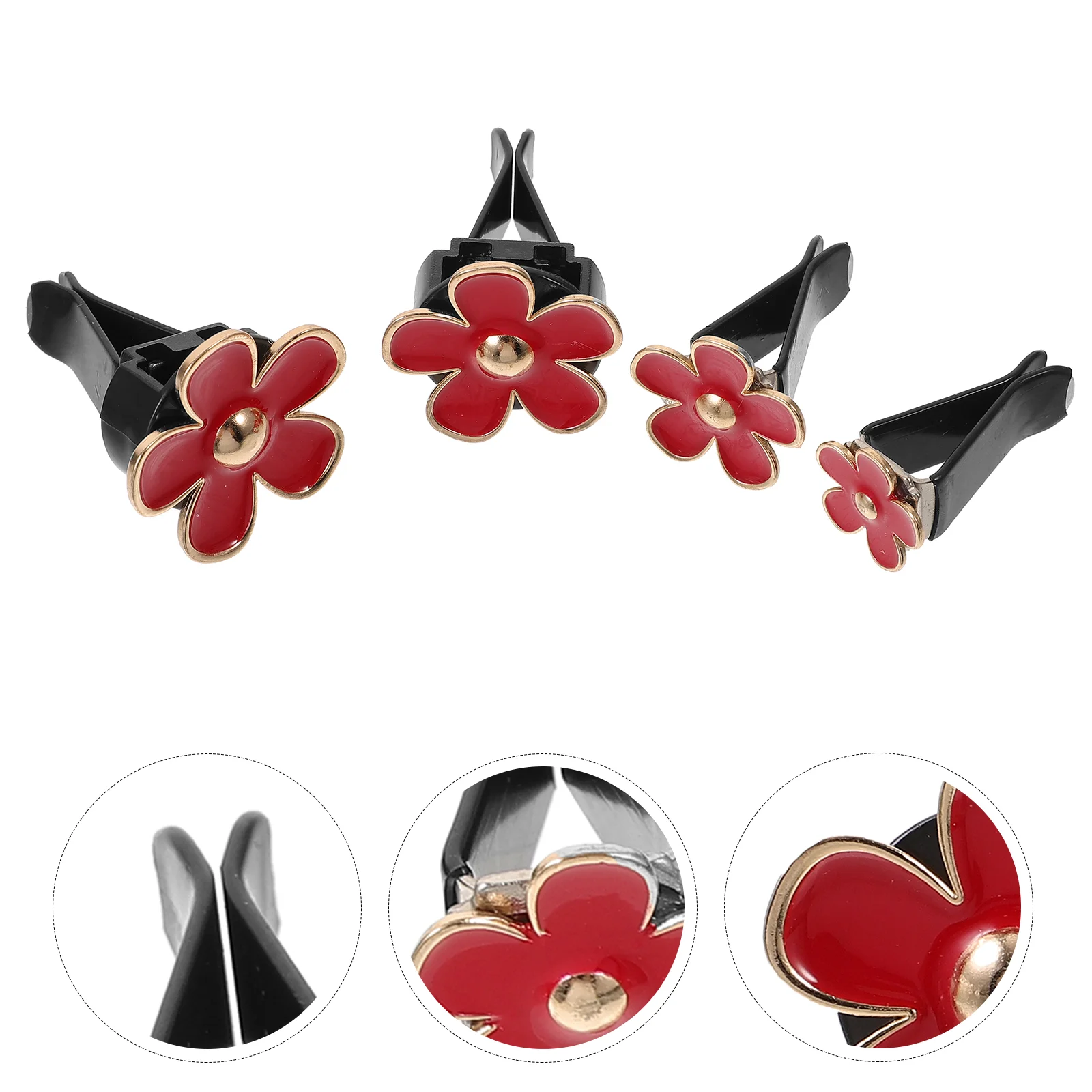 4 Pcs Car Perfume Decoration Vent Decorations for Boys Cute Aroma Clips Air Freshener Flower Interior Metal Diffuser
4 Pcs Car Perfume Decoration Vent Decorations for Boys Cute Aroma Clips Air Freshener Flower Interior Metal Diffuser