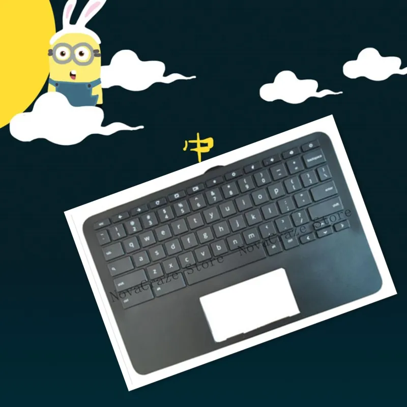 Новый упор для рук, лицевая панель клавиатуры KB для Chromebook 11mk g9 ee M44258-001 
Новый упор для рук, лицевая панель клавиатуры KB для Chromebook 11mk g9 ee M44258-001