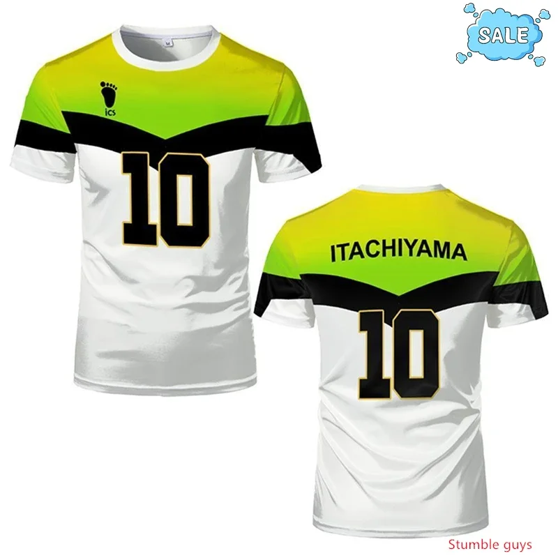 Nekoma High School Uniform Haikyuu Anime T-shirt Kuroo Kozume Volleyball Cosplay Costume Kids Boys Clothes Sportswear
Nekoma High School Uniform Haikyuu Anime T-shirt Kuroo Kozume Volleyball Cosplay Costume Kids Boys Clothes Sportswear