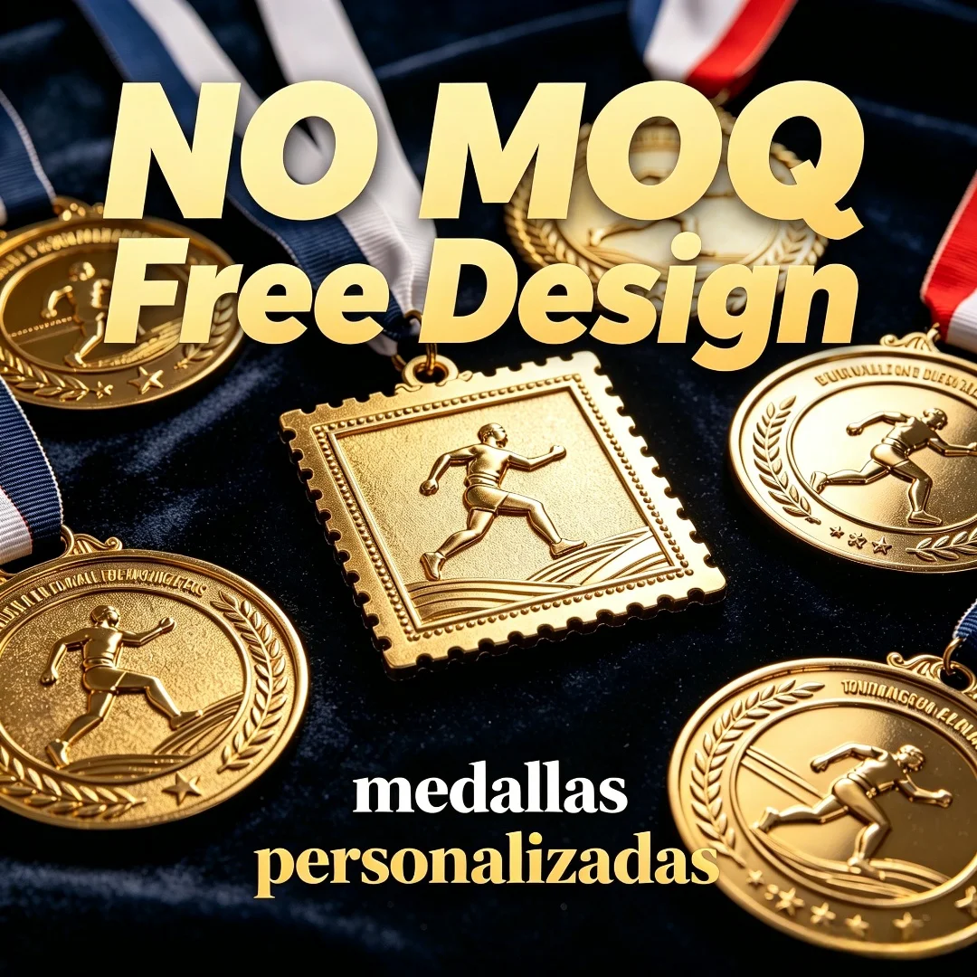 Custom Sports Medal Gold Silver Bronze 3D Engraved LOGO Award Medallion for Race Running Football Basketball Track Events
Custom Sports Medal Gold Silver Bronze 3D Engraved LOGO Award Medallion for Race Running Football Basketball Track Events