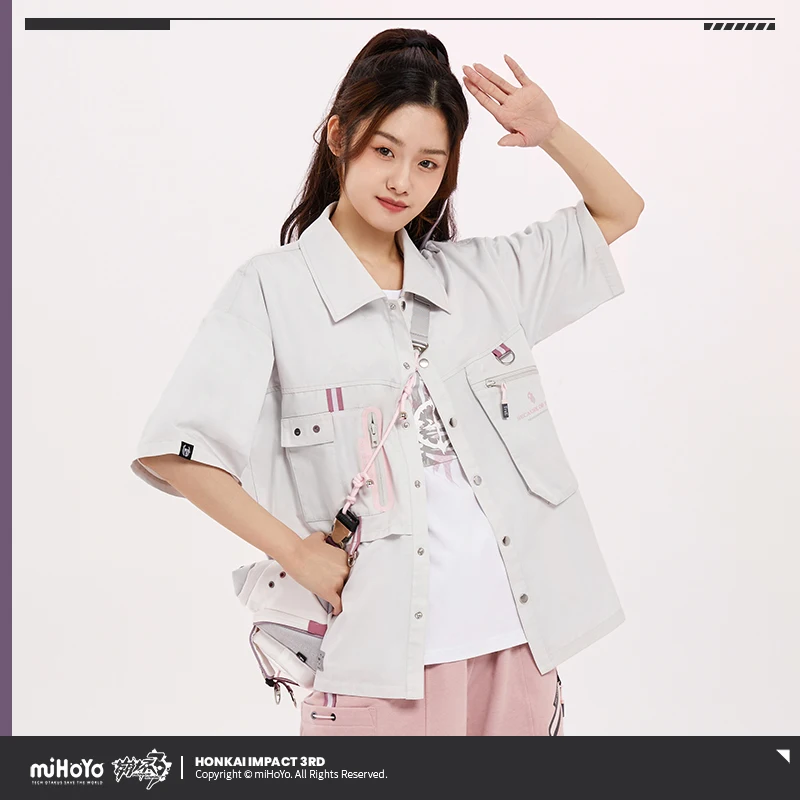 MiHoYo Official Honkai Impact 3 Elysia Because Of You Story Themed Short Sleeved Shirt Elysia Doujin Summer Top For Women Men
MiHoYo Official Honkai Impact 3 Elysia Because Of You Story Themed Short Sleeved Shirt Elysia Doujin Summer Top For Women Men