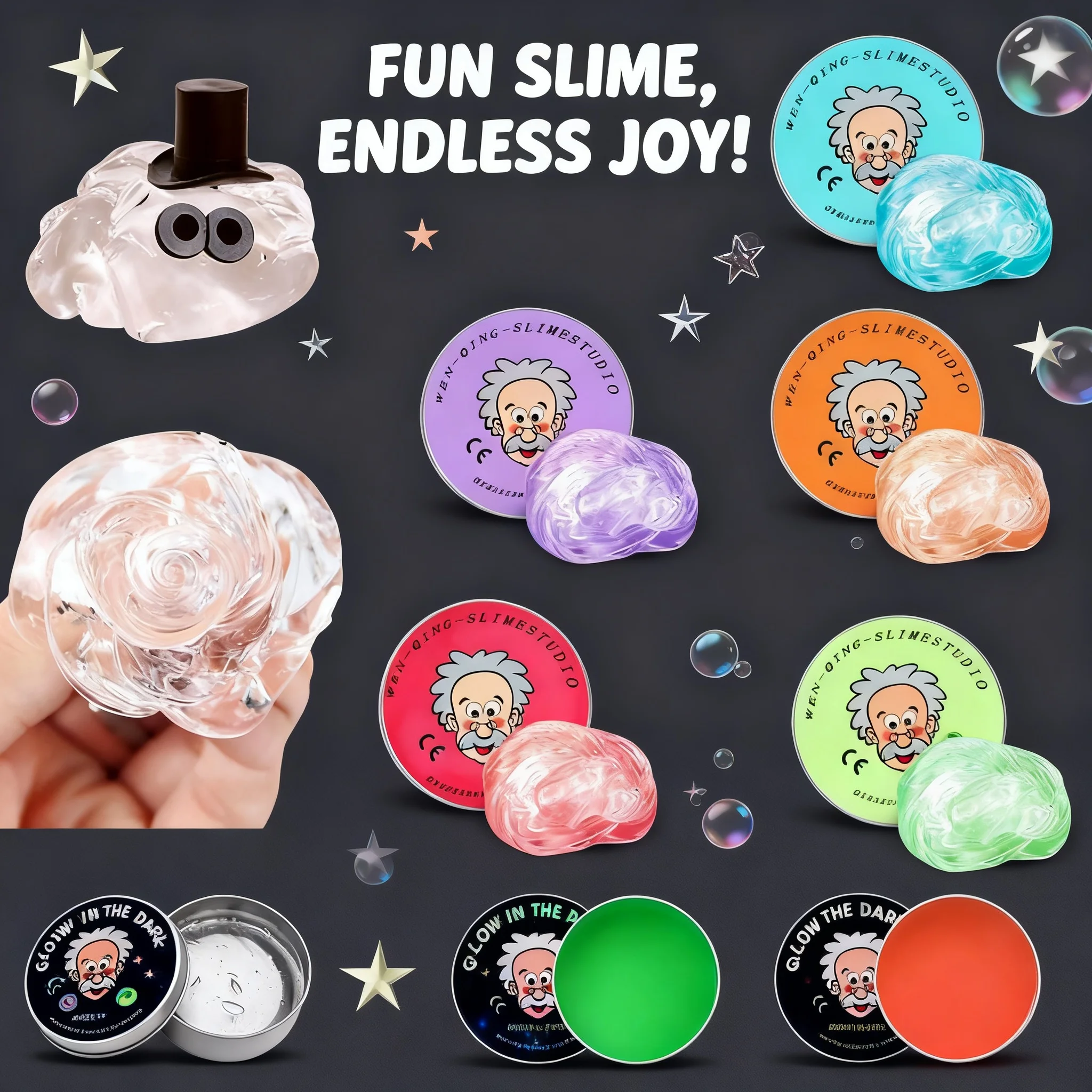 Color Clay Reusable Liquid Crystal Bouncy Slime Playdough Handmade DIY Handgum Set Kid Safe Stress Relief Putty Toy Mud
Color Clay Reusable Liquid Crystal Bouncy Slime Playdough Handmade DIY Handgum Set Kid Safe Stress Relief Putty Toy Mud