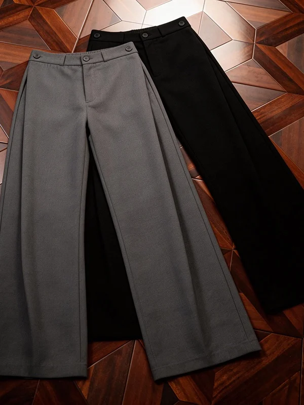 Мужские повседневные брюки Cleanfit с широкими штанинами, весенние, струящиеся, универсальные, в стиле Old Money, комфортные, прямого кроя
Мужские повседневные брюки Cleanfit с широкими штанинами, весенние, струящиеся, универсальные, в стиле Old Money, комфортные, прямого кроя