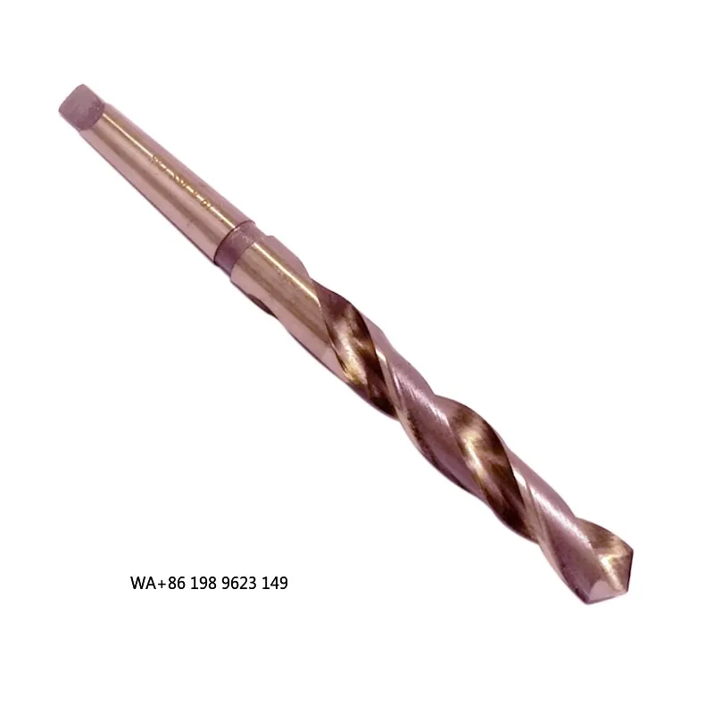 HSS M35 Cobalt Twist Drill Bits 44-80mm Morse Taper Shank High Hardness Drill for Stainless Steel, Hard Metal & Iron Working
HSS M35 Cobalt Twist Drill Bits 44-80mm Morse Taper Shank High Hardness Drill for Stainless Steel, Hard Metal & Iron Working