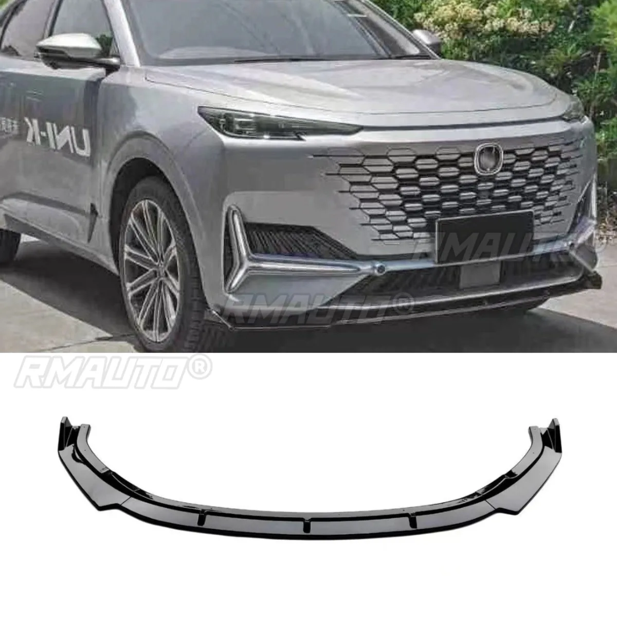 Car Front Bumper Lip Diffuser Spoiler Glossy Black Body Kit for Chang'an UNI-K 2021-2023 Bumper Protector Car Accessories
Car Front Bumper Lip Diffuser Spoiler Glossy Black Body Kit for Chang'an UNI-K 2021-2023 Bumper Protector Car Accessories