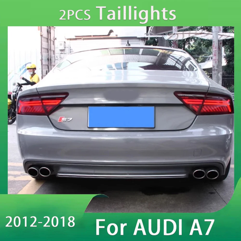 Car LED Taillights For AUDI A7 2012-2018 LED DRL Rear Lamp Yellow Sequential Moving Turn Signal Brake Reverse Tail Lights
Car LED Taillights For AUDI A7 2012-2018 LED DRL Rear Lamp Yellow Sequential Moving Turn Signal Brake Reverse Tail Lights