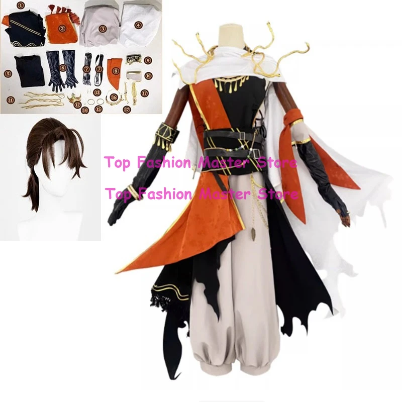 Fantasy World Naib Subedar Cosplay Game Identity Ⅴ Mercenary Costume Uniform Halloween Party Props Gloves Suit for Man
Fantasy World Naib Subedar Cosplay Game Identity Ⅴ Mercenary Costume Uniform Halloween Party Props Gloves Suit for Man