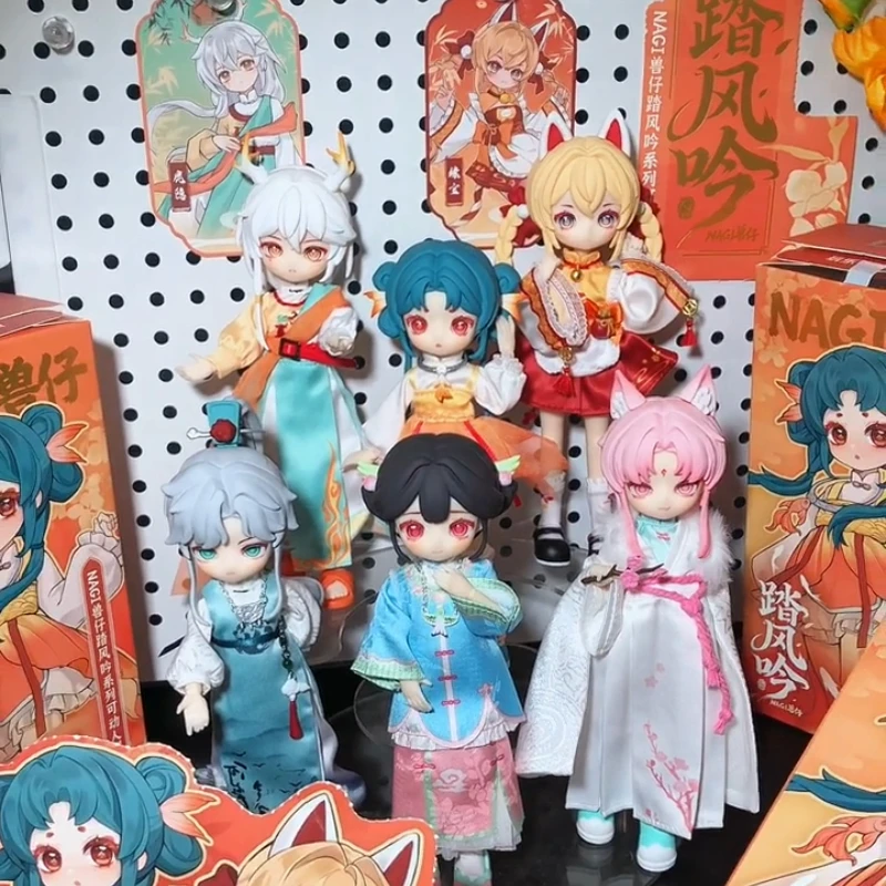 Nagi Mjd Step Whispering Wind Series слепая коробка игрушки фигурки героев тайная коробка-сюрприз движущийся шарнир Коллекционная кукла Декор подарок
Nagi Mjd Step Whispering Wind Series слепая коробка игрушки фигурки героев тайная коробка-сюрприз движущийся шарнир Коллекционная кукла Декор подарок