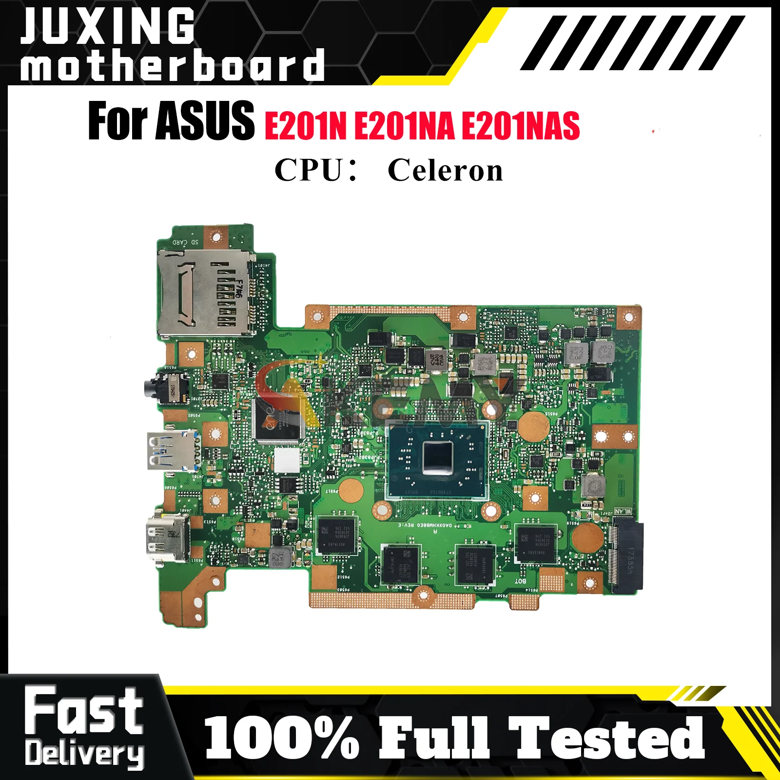 Материнская плата для ноутбука E201NA для ASUS EeeBook E201NA E201NAS E201N, материнская плата для ноутбука с процессором Celeron, 100% тестирование, ОК, быстрая доставка
Материнская плата для ноутбука E201NA для ASUS EeeBook E201NA E201NAS E201N, материнская плата для ноутбука с процессором Celeron, 100% тестирование, ОК, быстрая доставка