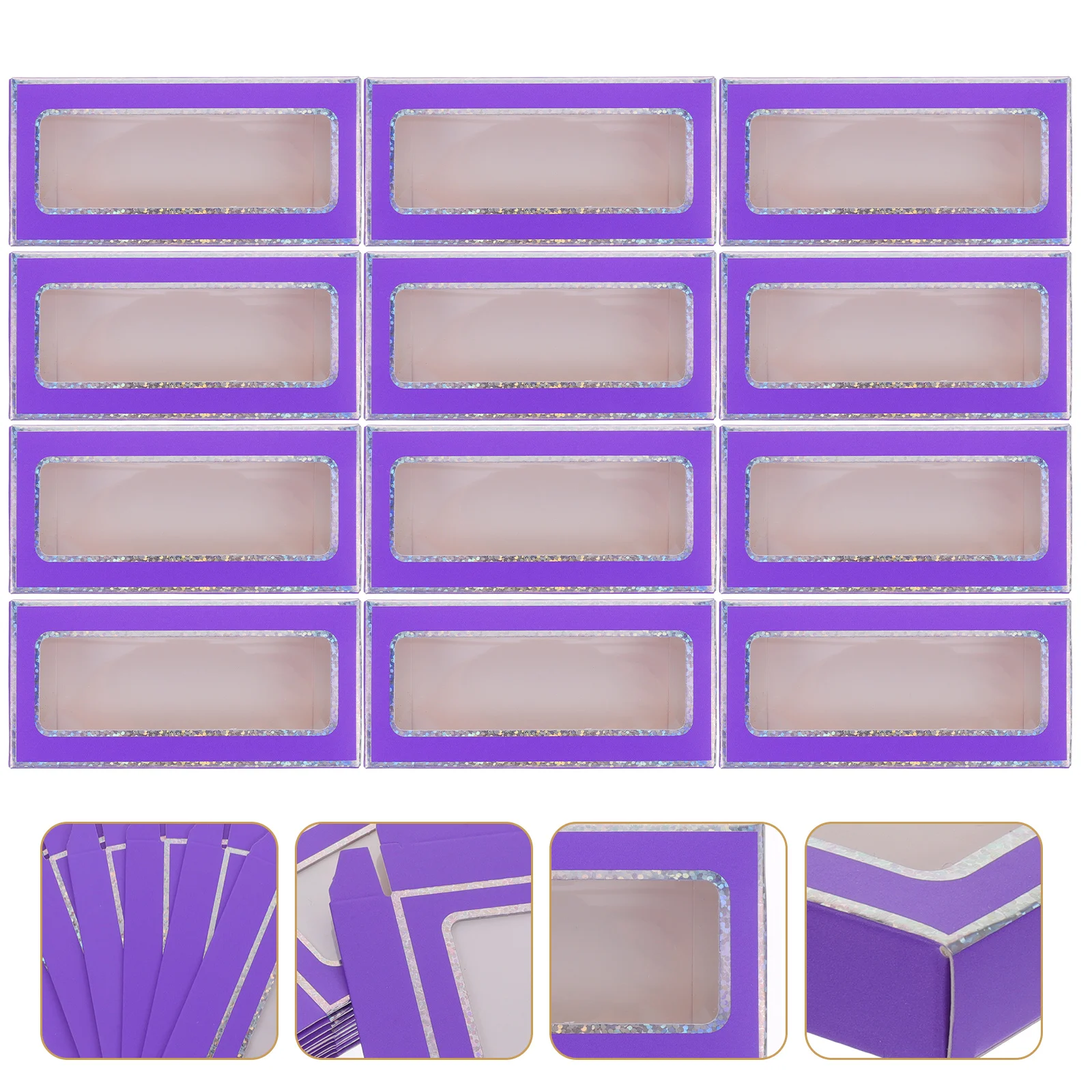 Cover Nail Display Box Fake Nails Tips Holder Storage Press Case Purple Paper Eyelashes
Cover Nail Display Box Fake Nails Tips Holder Storage Press Case Purple Paper Eyelashes