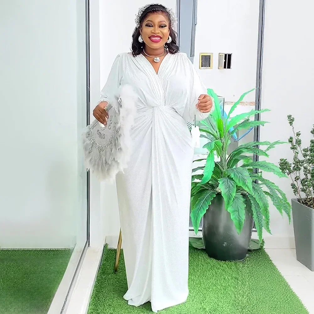 Plus Size Elegant African Dresses for Women Fashion Africa Clothing Turkey Wedding Party Gown Ankara Dashiki Robe Kaftan 2025
Plus Size Elegant African Dresses for Women Fashion Africa Clothing Turkey Wedding Party Gown Ankara Dashiki Robe Kaftan 2025