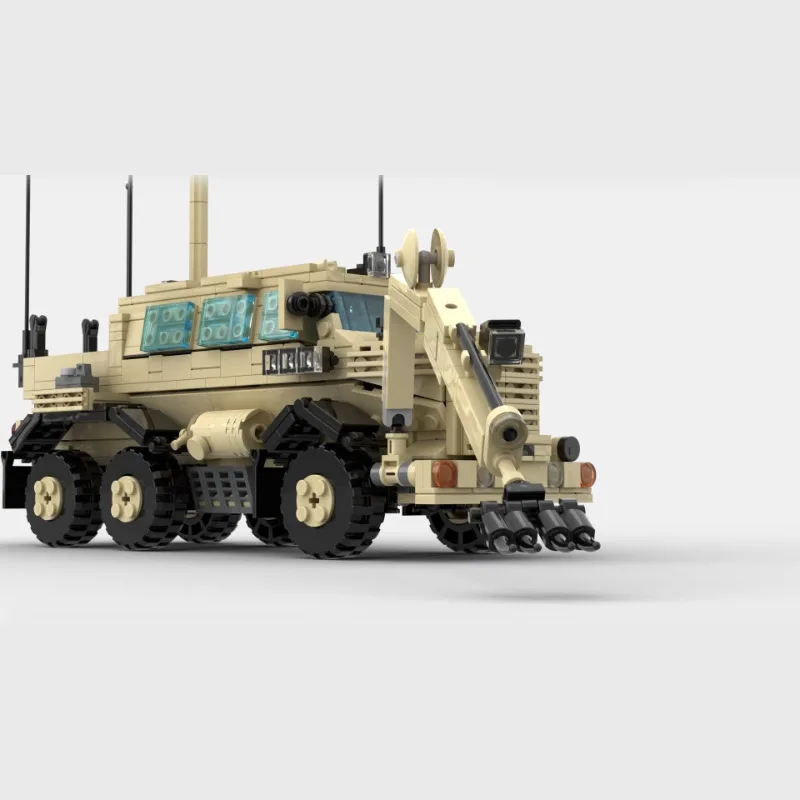 MOC minesweeper armored car model assembly puzzle building block children love collecting bricks toys
MOC minesweeper armored car model assembly puzzle building block children love collecting bricks toys