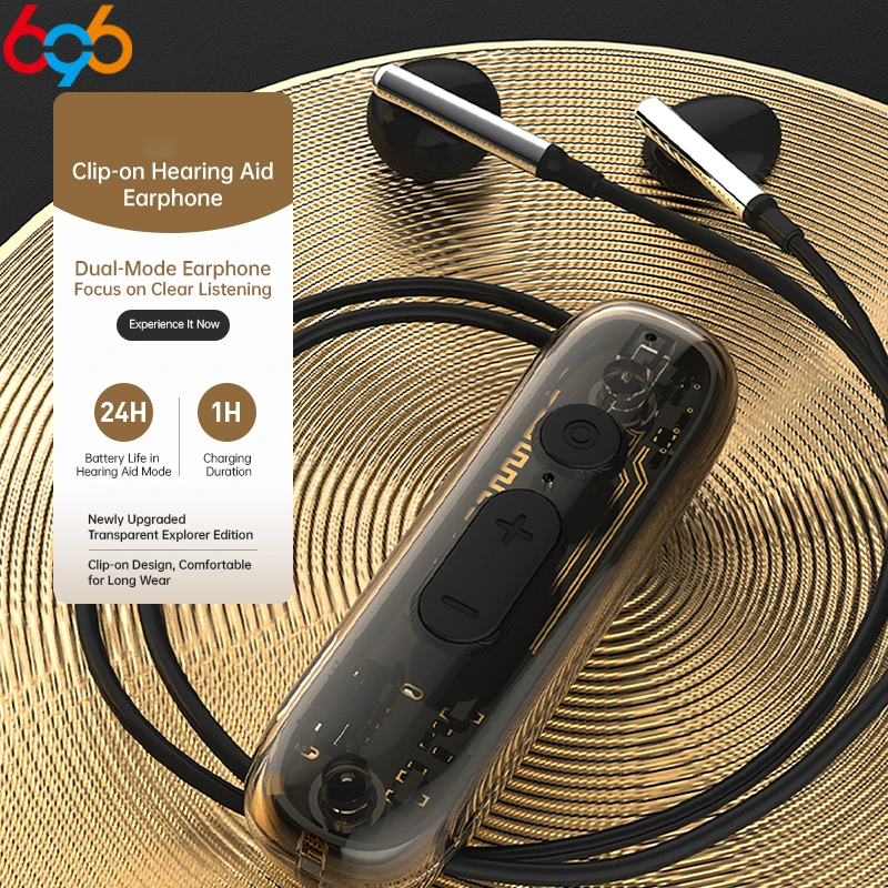 Rechargeable Audio-Assisted Earphone Sound Amplifiers Headphones Mini Bluetooth Headset Neckband Earbuds BT 5.4 Stereo Headsets
Rechargeable Audio-Assisted Earphone Sound Amplifiers Headphones Mini Bluetooth Headset Neckband Earbuds BT 5.4 Stereo Headsets
