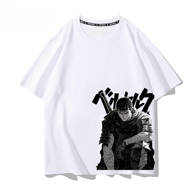 100_ Хлопковая футболка Уличная повседневная мужская одежда Berserk Legend Guts Mark Японский воин Аниме Летние мужчины
100_ Хлопковая футболка Уличная повседневная мужская одежда Berserk Legend Guts Mark Японский воин Аниме Летние мужчины