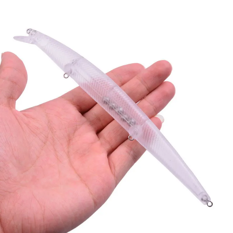 New Hot Clear Unpainted Minnow 18.5cm 19.84g Plastic Hard Lure Ultra Long Cast Floating Lifelike Freshwater Bass Fishing Tackle
New Hot Clear Unpainted Minnow 18.5cm 19.84g Plastic Hard Lure Ultra Long Cast Floating Lifelike Freshwater Bass Fishing Tackle