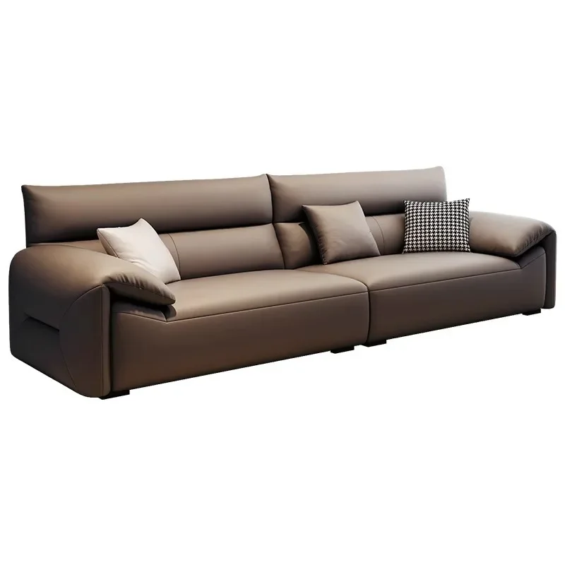 Leather sofa Italian minimalist living room 2024 new small apartment first layer cowhide elephant ear leather sofa
Leather sofa Italian minimalist living room 2024 new small apartment first layer cowhide elephant ear leather sofa