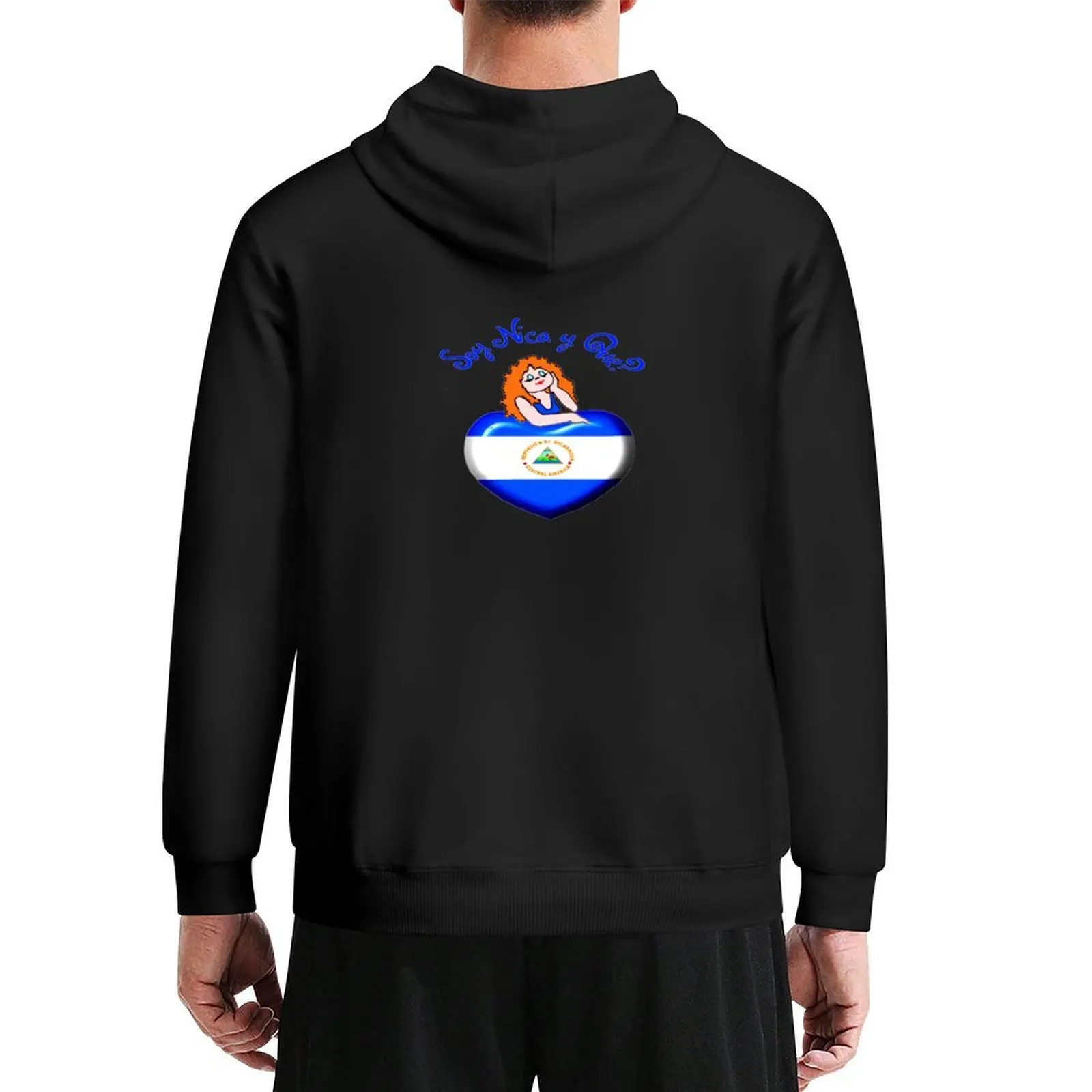 Nicaragua Soy Nica y Que Hoodie winter clothes men clothing graphic t shirts men men's coat tracksuits
Nicaragua Soy Nica y Que Hoodie winter clothes men clothing graphic t shirts men men's coat tracksuits