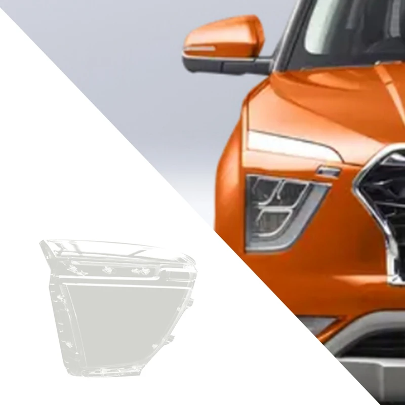 1 PCS Car Right Headlight Cover Lamp Shade Headlight Lens Transparent PC Car Accessories For Hyundai IX25 2020-2024
1 PCS Car Right Headlight Cover Lamp Shade Headlight Lens Transparent PC Car Accessories For Hyundai IX25 2020-2024