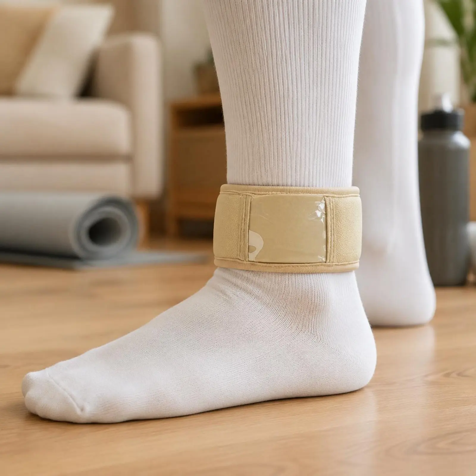 Step Counter Ankle Band Secure Fit Pedometer Ankle Band Pedometer Strap Easy to Wear Fitness Step Counter Strap Soft for Walking
Step Counter Ankle Band Secure Fit Pedometer Ankle Band Pedometer Strap Easy to Wear Fitness Step Counter Strap Soft for Walking