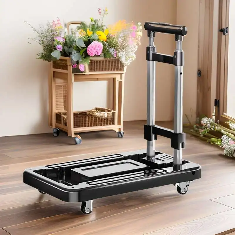Portable Outdoor High Load Shopping Cart Pull Rod Small Push Cart Home Use Convenient Storage Organizer Stainless Steel Body
Portable Outdoor High Load Shopping Cart Pull Rod Small Push Cart Home Use Convenient Storage Organizer Stainless Steel Body