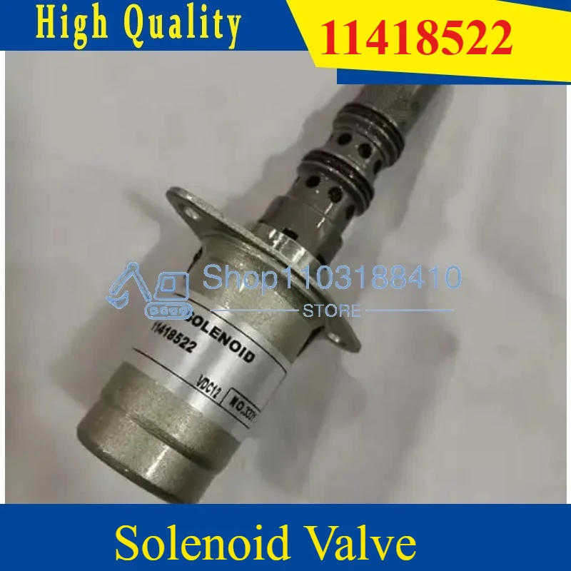 Solenoid Valve 12V 24V VOE11418522 11418522 For Volvo L110G L110H L120G Excavator spare parts A25 A30 A40 A30E A40E L60F L90F 
Solenoid Valve 12V 24V VOE11418522 11418522 For Volvo L110G L110H L120G Excavator spare parts A25 A30 A40 A30E A40E L60F L90F