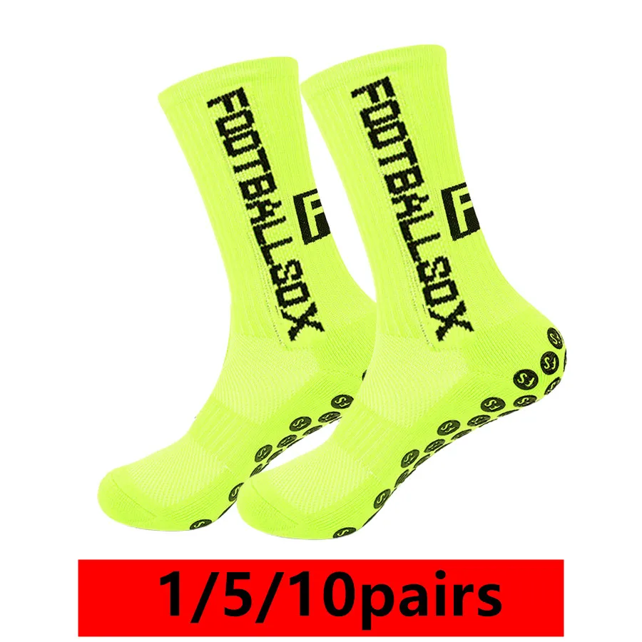 1/5/10pairs Men Women Non Slip Grip Athletic Exercise Socks Football Basketball Rugby Towel Bottom Shockproof Breathable Socks
1/5/10pairs Men Women Non Slip Grip Athletic Exercise Socks Football Basketball Rugby Towel Bottom Shockproof Breathable Socks