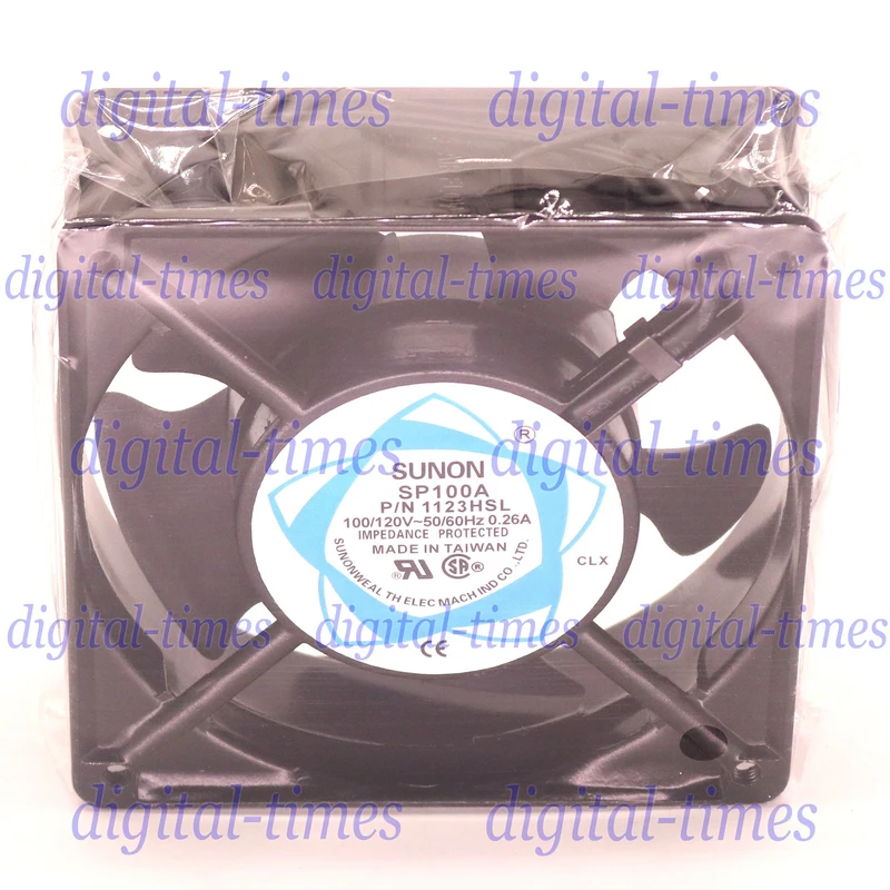 A+for Brand New SUNON SP100A P/N 1123HSL Fan AC 100V-120V 0.26A 120*120*38mm
A+for Brand New SUNON SP100A P/N 1123HSL Fan AC 100V-120V 0.26A 120*120*38mm