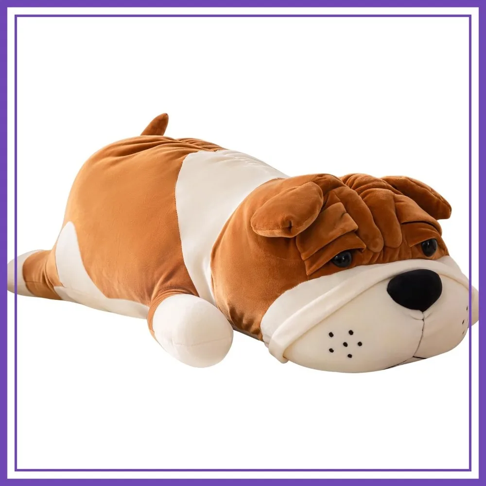 Jumbo Plush Dog Pillow 31.4in - Giant Cute Stuffed Animal Toy, Yellow 80cm Extra Large Huggable Sleeping Pillow, Soft Cartoon Puppy Doll Bedroom Decor
Jumbo Plush Dog Pillow 31.4in - Giant Cute Stuffed Animal Toy, Yellow 80cm Extra Large Huggable Sleeping Pillow, Soft Cartoon Puppy Doll Bedroom Decor
