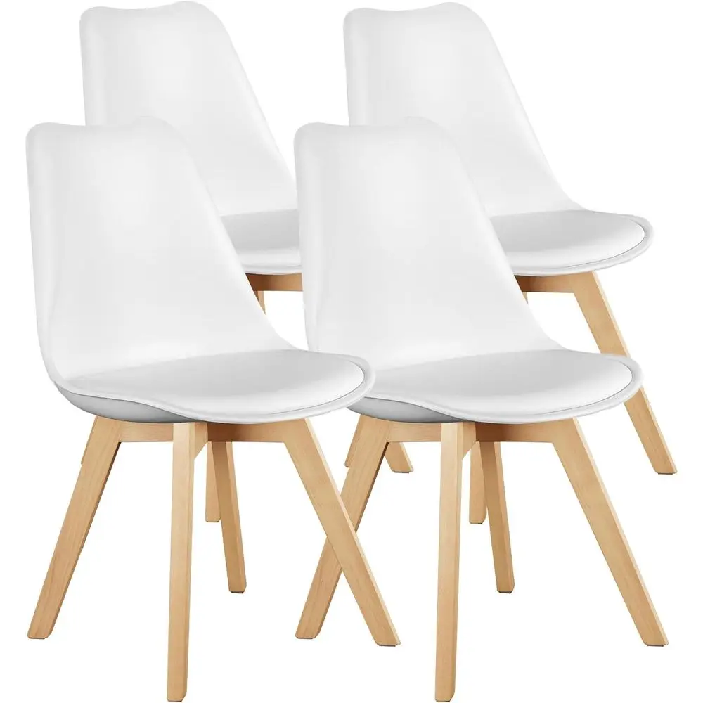 Набор из 4 стульев Century в стиле середины века с деревянными ножками и сиденьями из искусственной кожи для кухни, столовой, гостиной, спальни, улицы, белый цвет
Набор из 4 стульев Century в стиле середины века с деревянными ножками и сиденьями из искусственной кожи для кухни, столовой, гостиной, спальни, улицы, белый цвет