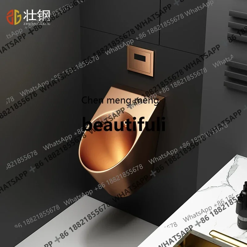 K182Stainless Steel Urinal Wall-Mounted Bar Toilet Flush Sensor Urinal Wall-Mounted
K182Stainless Steel Urinal Wall-Mounted Bar Toilet Flush Sensor Urinal Wall-Mounted