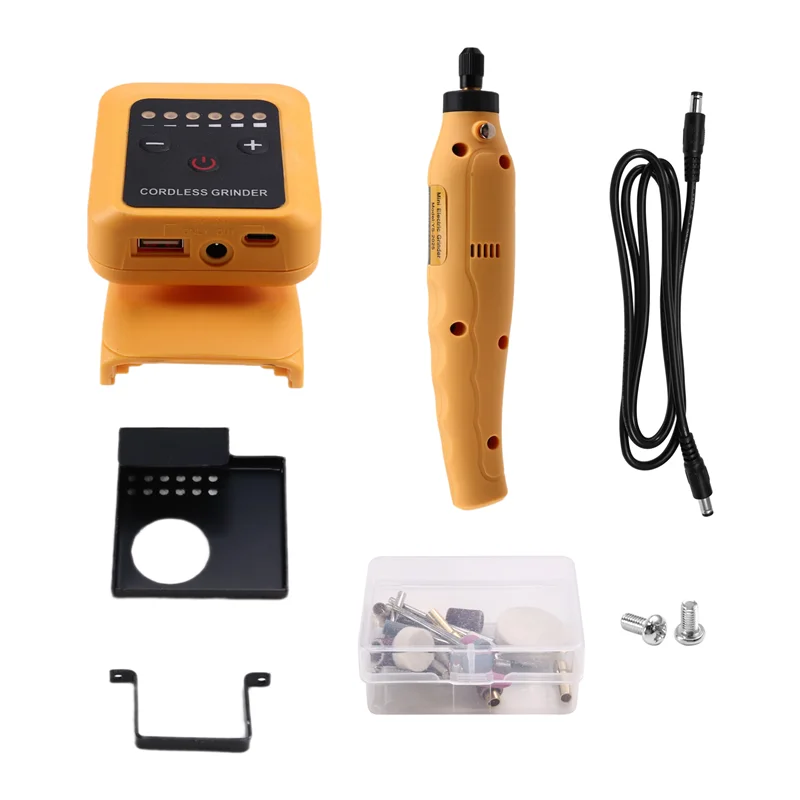 80W High-Speed Electric Grinder Kit, Rechargeable For 18V-21V Battery, DIY Tool Up To 18000Rpm-AB52
80W High-Speed Electric Grinder Kit, Rechargeable For 18V-21V Battery, DIY Tool Up To 18000Rpm-AB52