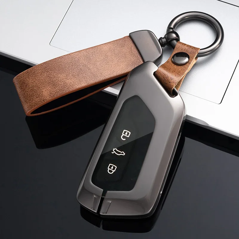 Metal Car Remote Key Case Cover Shell Fob For VW Volkswagen Golf 8 2020 Skoda Octavia A8 2021 SEAT Leon MK4 Accessories
Metal Car Remote Key Case Cover Shell Fob For VW Volkswagen Golf 8 2020 Skoda Octavia A8 2021 SEAT Leon MK4 Accessories