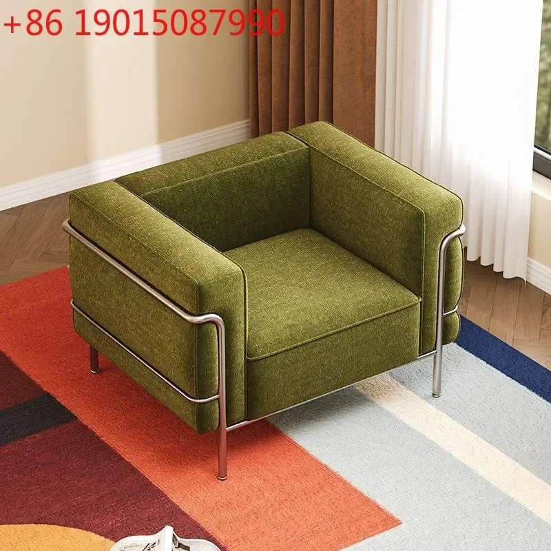 Bauhaus dopamine chenille fabric single sofa home living room leisure minimalist single sofa chair
Bauhaus dopamine chenille fabric single sofa home living room leisure minimalist single sofa chair