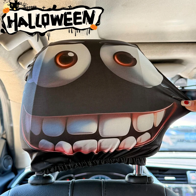 Headrest Covers - Car Seat Protector Elastic Halloween for Auto Interior Decoration, Breathable Driver Passenger Accessories
Headrest Covers - Car Seat Protector Elastic Halloween for Auto Interior Decoration, Breathable Driver Passenger Accessories