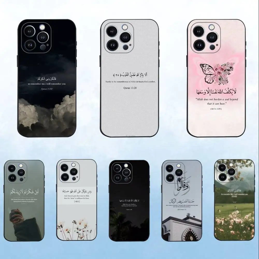 Arabic Quran Muslim Quotes Phone Case For iPhone 16,15,14,13,12,11 Plus,Pro Max,XS,X,XR,SE,Mini,8,7,Soft Silicone Black Cover
Arabic Quran Muslim Quotes Phone Case For iPhone 16,15,14,13,12,11 Plus,Pro Max,XS,X,XR,SE,Mini,8,7,Soft Silicone Black Cover