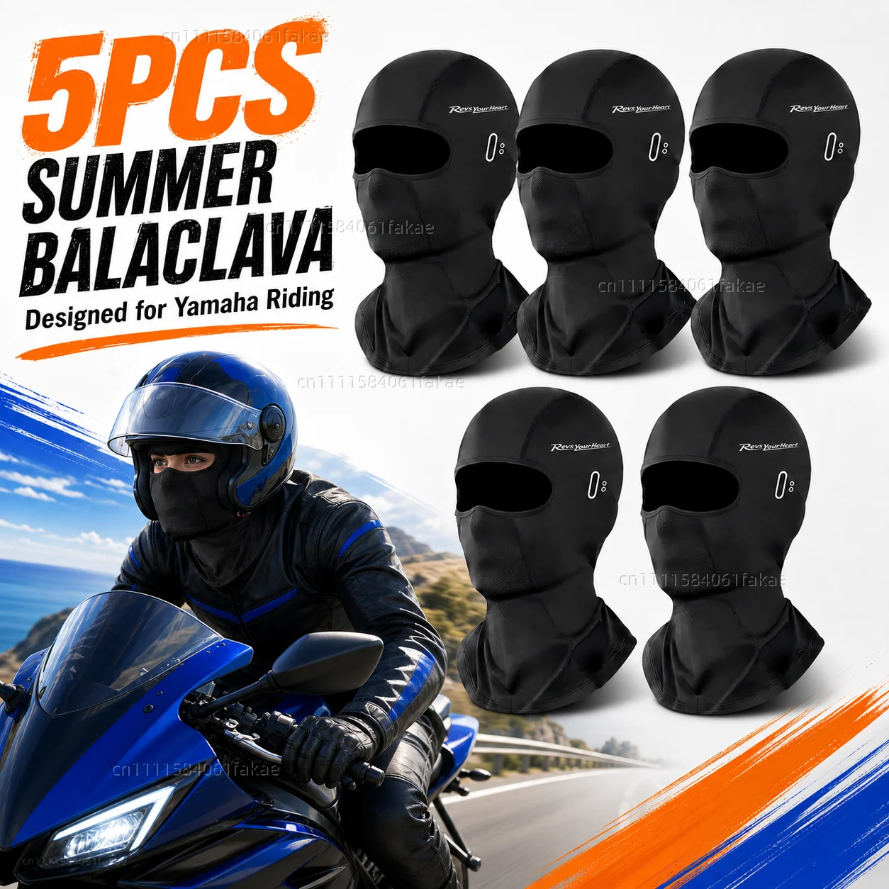 5PCS Motorcycle Balaclava Summer UV Protection Glasses Face Breathable Hole For Yamaha R1 R3 R25 Mt-09 Mt07 Fazer Fz6 Xj6 R15
5PCS Motorcycle Balaclava Summer UV Protection Glasses Face Breathable Hole For Yamaha R1 R3 R25 Mt-09 Mt07 Fazer Fz6 Xj6 R15