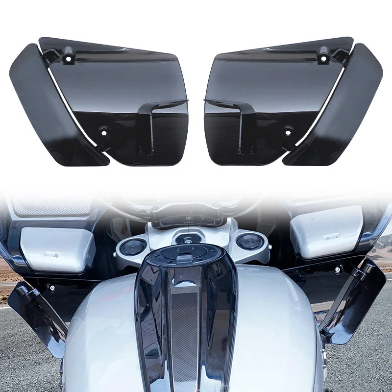 Motorcycle Side Wind Air Deflector Suitable Adjustable Lower Windshield For Harley Road Gliding 2024-2025 Models
Motorcycle Side Wind Air Deflector Suitable Adjustable Lower Windshield For Harley Road Gliding 2024-2025 Models