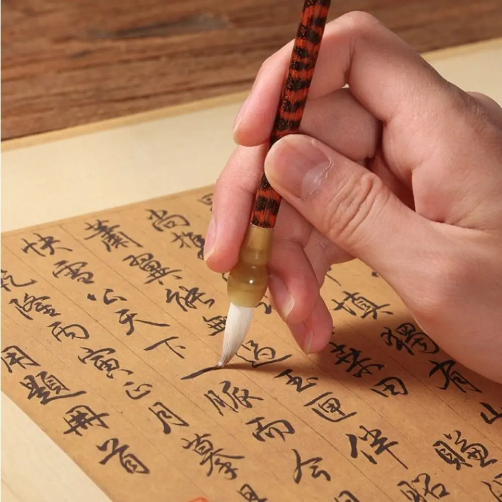 Ancient Oil Watercolor Chinese Calligraphy Brush Oil Painting Wood Scriptures Writing Brush Wolf Hair Art Paint Brush Practice
Ancient Oil Watercolor Chinese Calligraphy Brush Oil Painting Wood Scriptures Writing Brush Wolf Hair Art Paint Brush Practice