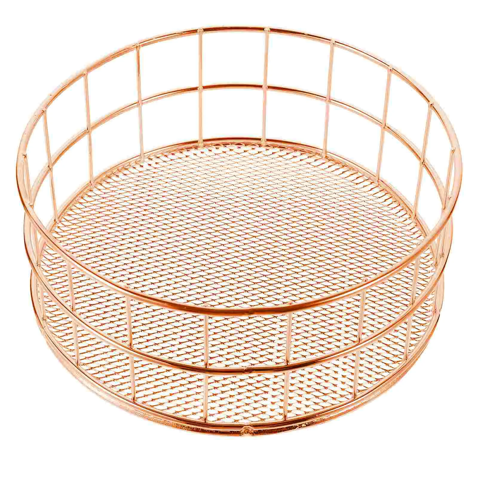 Iron Mesh Round Storage Basket Gold Color Large Capacity Office ganizer Metal Storage ganizer File Toy Metal Bins
Iron Mesh Round Storage Basket Gold Color Large Capacity Office ganizer Metal Storage ganizer File Toy Metal Bins