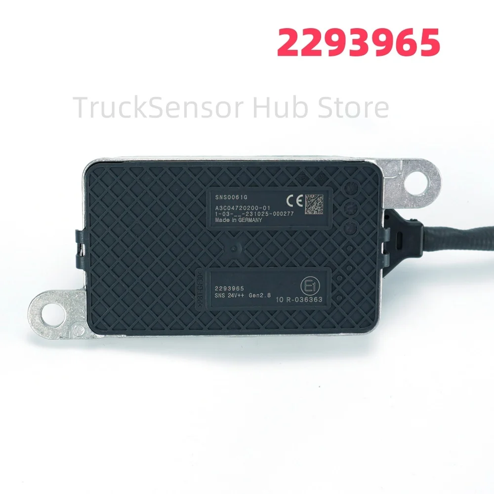 High Quality 2293965 SNS0061G 24V Nitrogen Oxygen Nox Sensor For DAF DAF CF XF Truck Diesel Engine SCR Emission
High Quality 2293965 SNS0061G 24V Nitrogen Oxygen Nox Sensor For DAF DAF CF XF Truck Diesel Engine SCR Emission